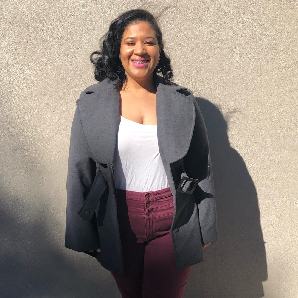 Gray Pea Coat